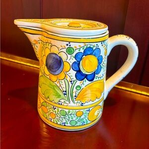 German Milk Jug - Persian Ware Valencia Pattern